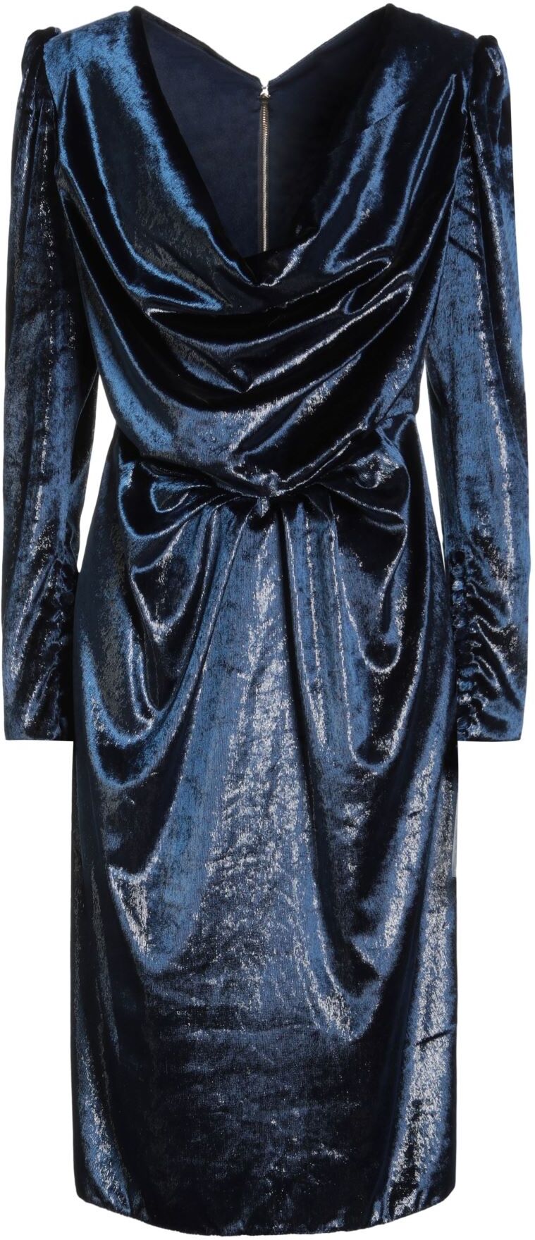 Rhea Costa Vestido midi Mujer Azul noche 42 Mujer