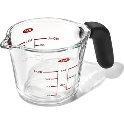 OXO Messbecher aus Glas, Messbecher, Transparent