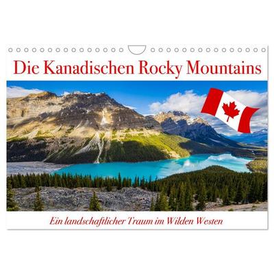 Die Kanadischen Rocky Mountains (Wandkalender 2026 DIN A4 quer), CALVENDO Monatskalender