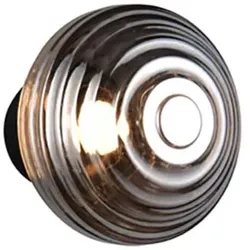 Wandlampe LED Wandleuchte Flurleuchte Akku rauchfarben Touchdimmer H 15,5 cm