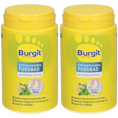 Burgit Fussbad Erfrischend x2 2x250 g Fußbad