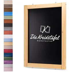 Die Kreidetafel Manufaktur Kreidetafel mit Holzrahmen / Eiche 60x90cm