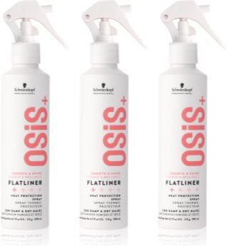 Schwarzkopf Professional Osis+ Flatliner conjunto para finalização térmica de cabelo . Osis+ Flatliner