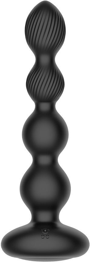 Nexus - Plug anal rotatif à perles Tornado - Grand