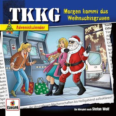 TKKG - Morgen kommt das Weihnachtsgrauen (Adventskalender) - Stefan Wolf,Andre Minninger, Audio, 4066339413054