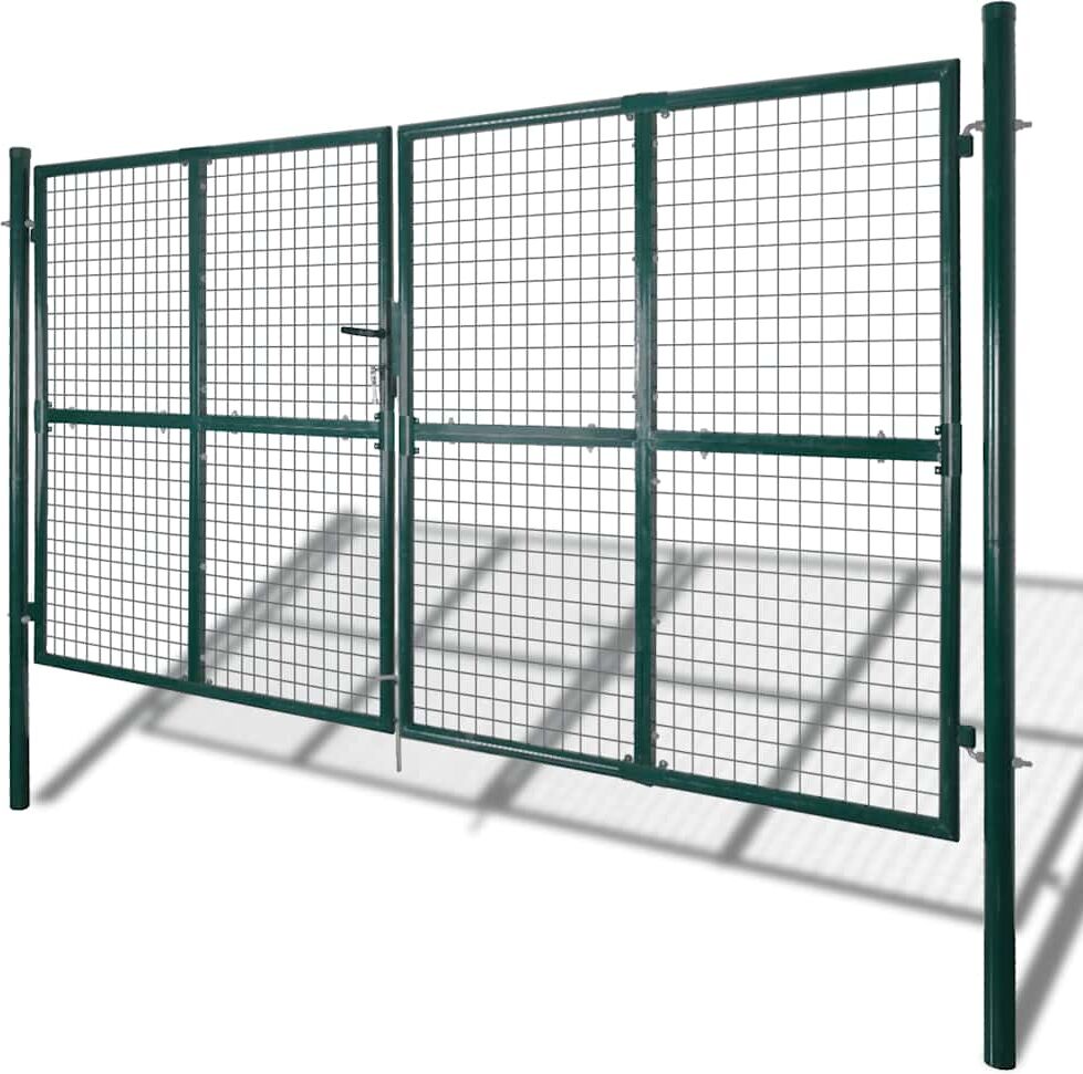 vidaXL Grille de clôture/porte de jardin en filet 300x175 cm