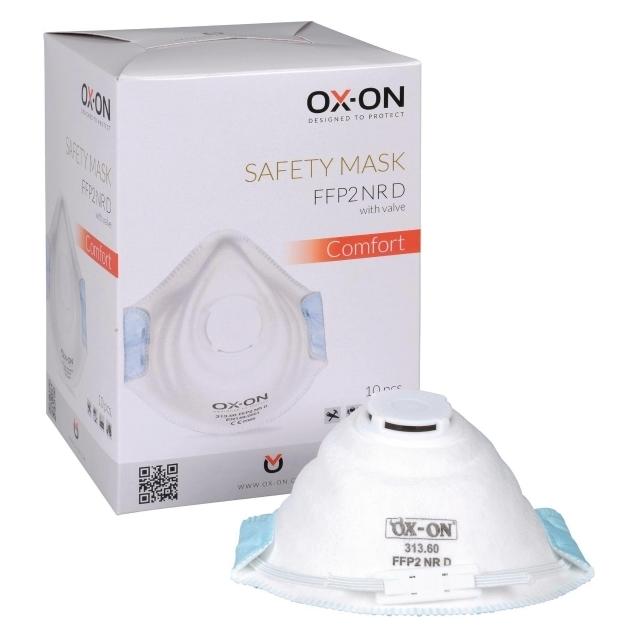 Ox-On Støvmaske FFP2, pakke a 10 stk. (FFP2, 10x) (313.60)