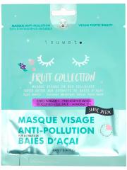 Inuwet Fruit Collection Masque Visage Anti-Pollution aux Extraits de Baies d'Acaï 30 ml - Sachet
