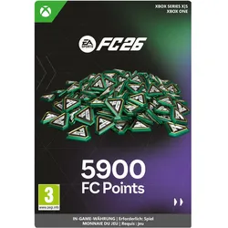 Microsoft Xbox EA SPORTS FC 26 - FC POINTS 5900 Download Code, Ingame Währung