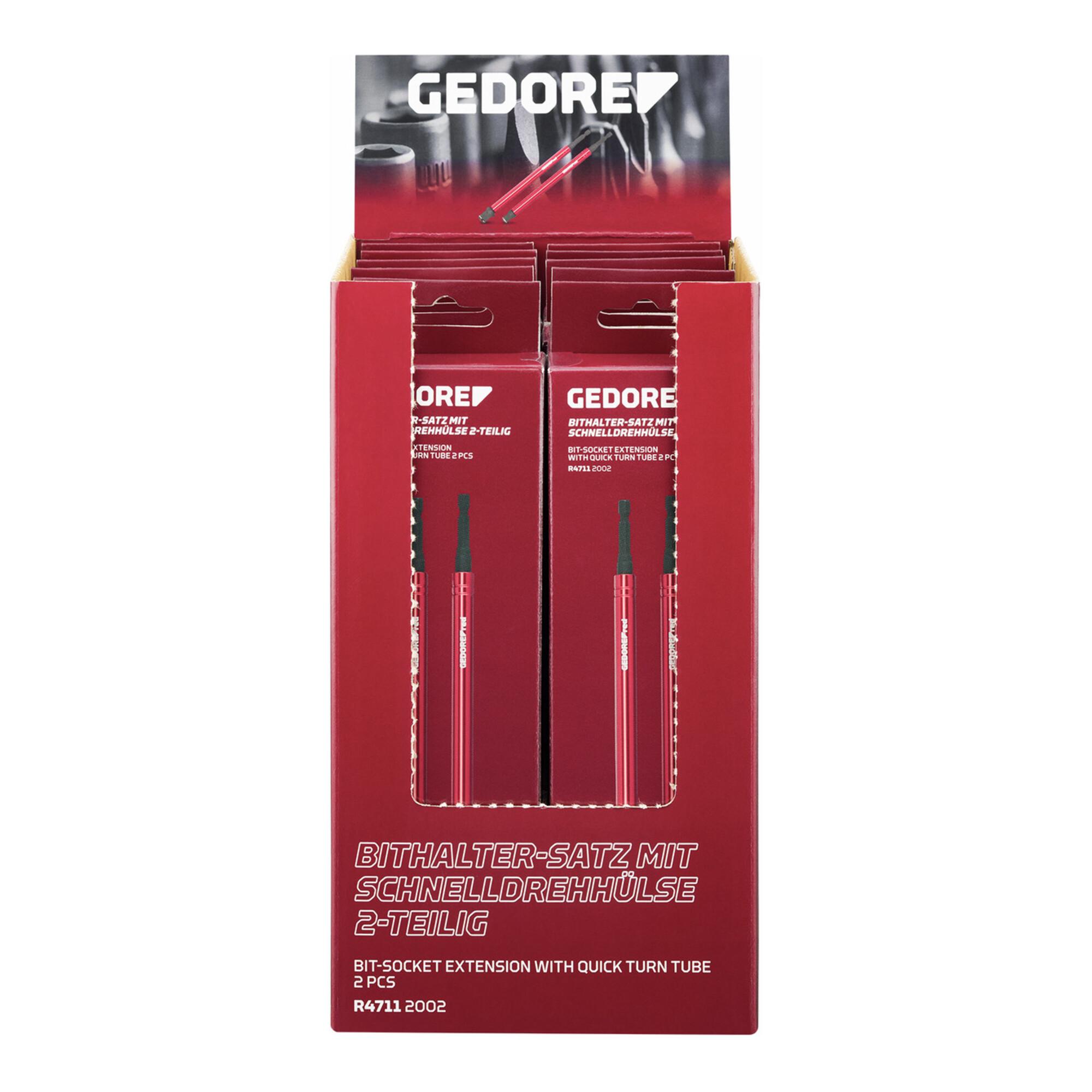 Gedore red Display Schnellwechselbithalter 10x R47100075 (3301896)