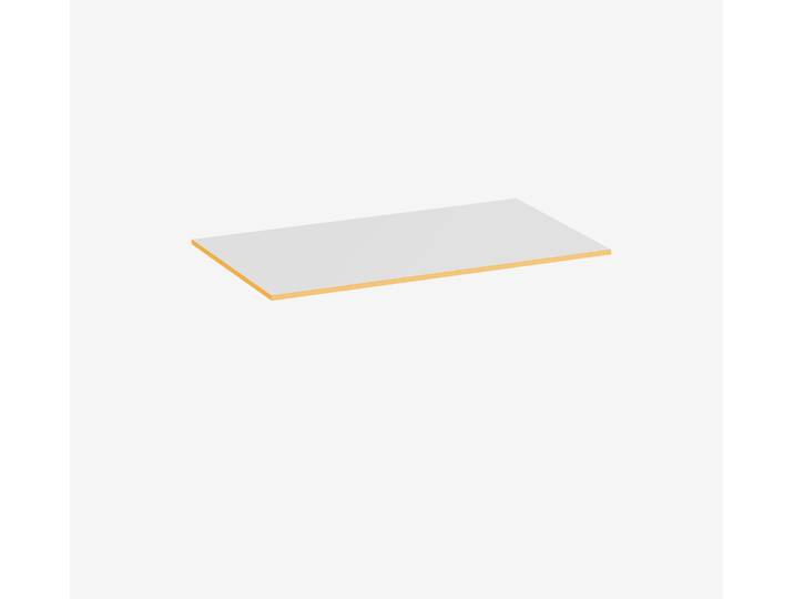 Gaming Tischplatte Weiß Rechteck Topweiß Sundown 1400 x 800 x 19 mm