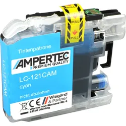 Kompatible Tinte ersetzt Brother LC-121C cyan