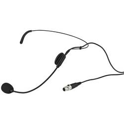 Headset Sprach-Mikrofon Monacor HSE-72 Übertragungsart (Details):Kabelgebunden inkl. Windschutz