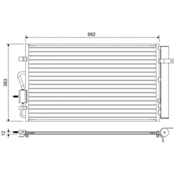 Kondensator Klimaanlage VALEO 822666 für Opel Ampera-E