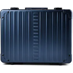 Aleon Attache Aktenkoffer 38 cm Laptopfach, Koffer, Blau