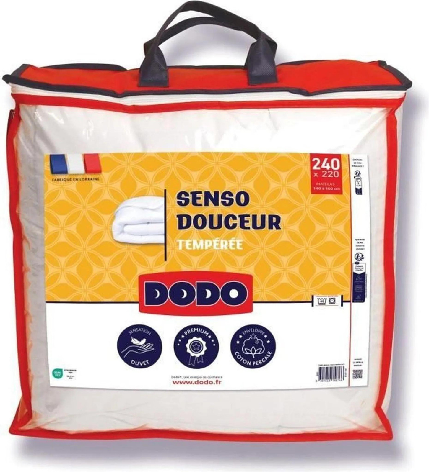 DODO Dekbed met temperatuurregeling Wit 220 x 240 cm