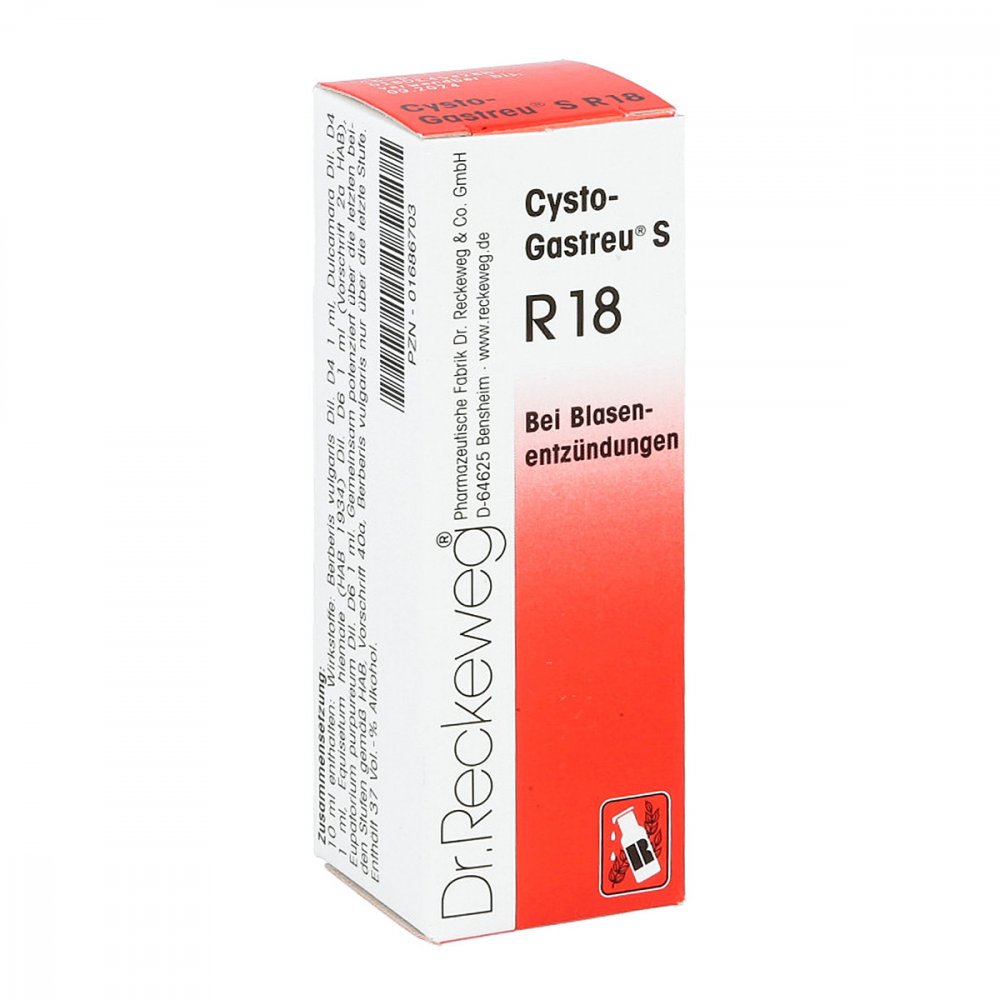 Dr.RECKEWEG & Co. GmbH Cysto-gastreu S R18 Mischung 01686703