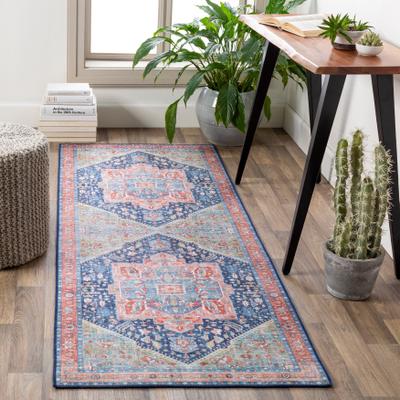 Livabliss Mitika Vintage Medallion Area Rug