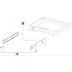FESTOOL Teleskop-Auszug Schienen komplett SYS-AZ (2Stk.)