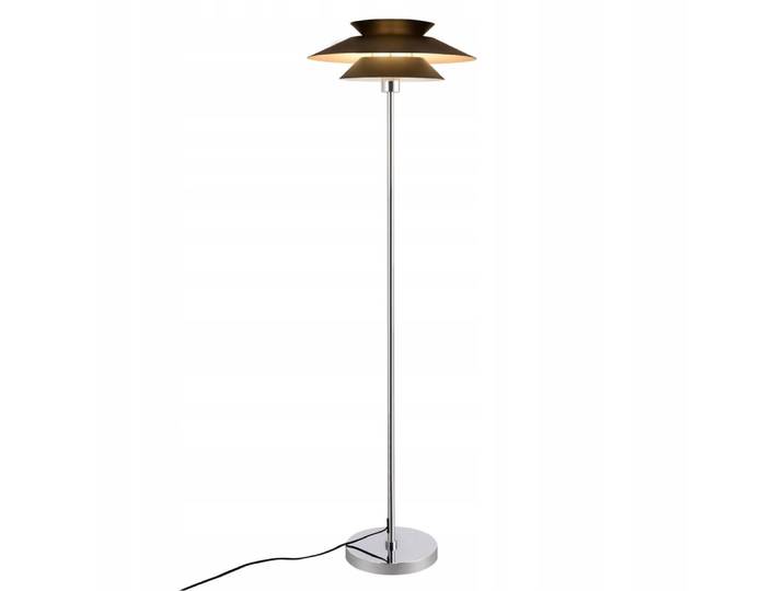 Lampadaire en fer noir 40x40x142cm e27
