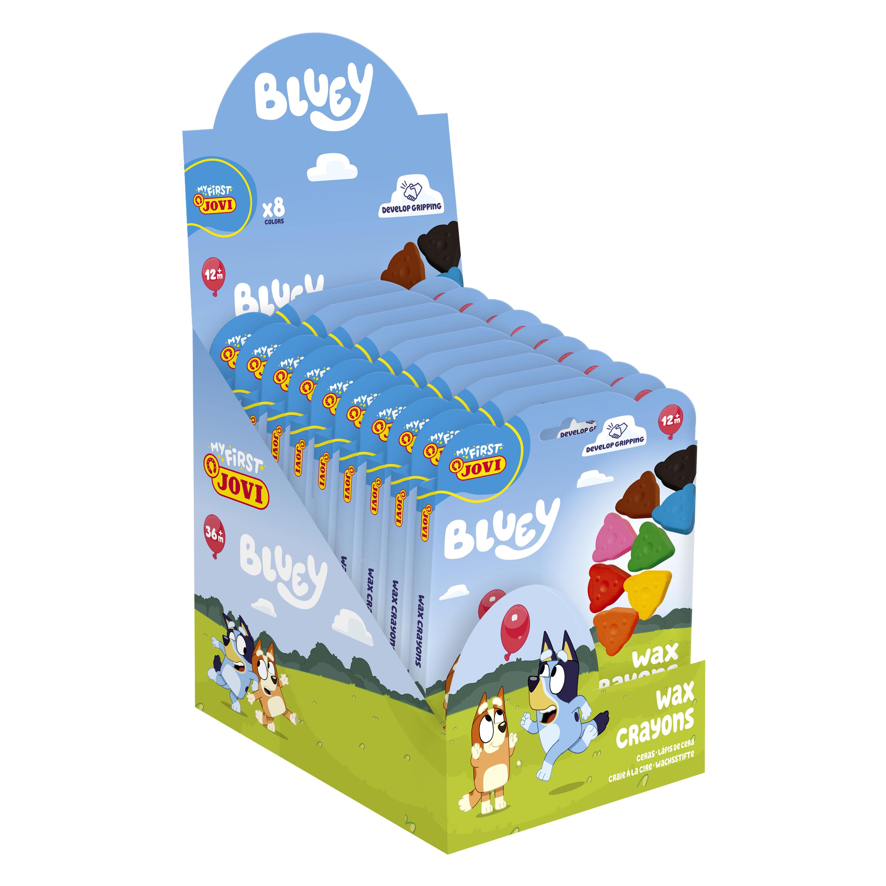 Jovi BLUEY MY FIRST Wachsmalstifte (8x) (BL948-JV)