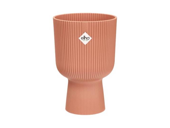 Elho Vibes Fold Coupe 14cm Bloempot - Delicaat Roze