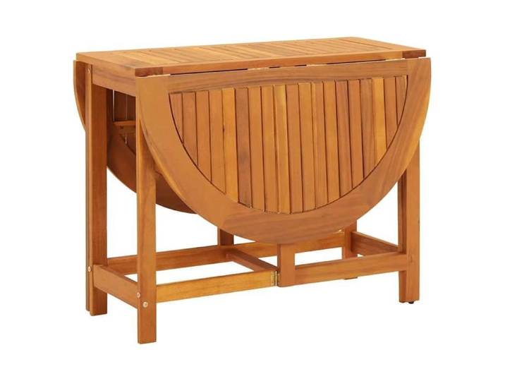 Table Balcon/Terrasse Brun - Magnifique Table de jardin élégante - VENDUE SEULE - 130x90x72cm Bois d'acacia massif -t533978