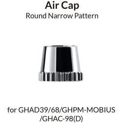 Gaahleri 40881 Round Narrow Air Cap