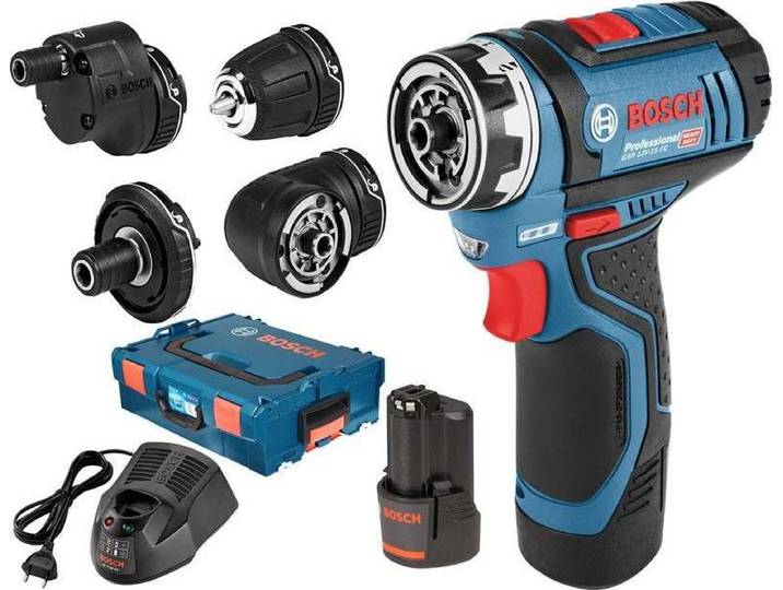 Bosch GSR 12V-15 FC SetPerceuse sans fil 2x2\,0Ah