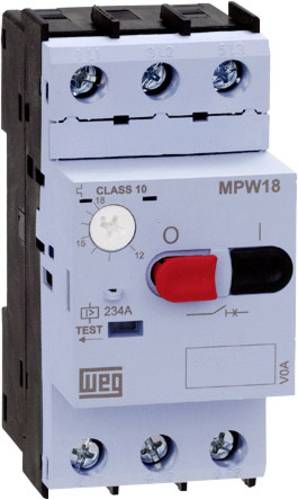 WEG 12429368 MPW18-3-D016 Motorschutzschalter einstellbar 1.6A 1St.