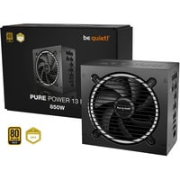 Pure Power 13 M 850W, PC-Netzteil schwarz, 1x 12-Pin High Power GPU, 4x PCIe, Kabel-Management, 850 Watt