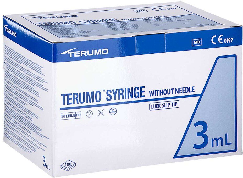 Terumo Spritze 2,5 Ml 3tlg.luer Zen.mds-serie