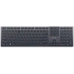 Dell Premier Collaboration Keyboard - KB900 - US International (QWERTY) (Eng. Int., Kabelgebunden), Tastatur, Grau