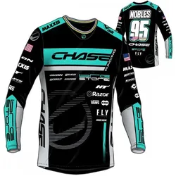 Chase, Unisex, Velotrikot, Team Barry Nobles Replica 2024 (S), Türkis, Schwarz, S