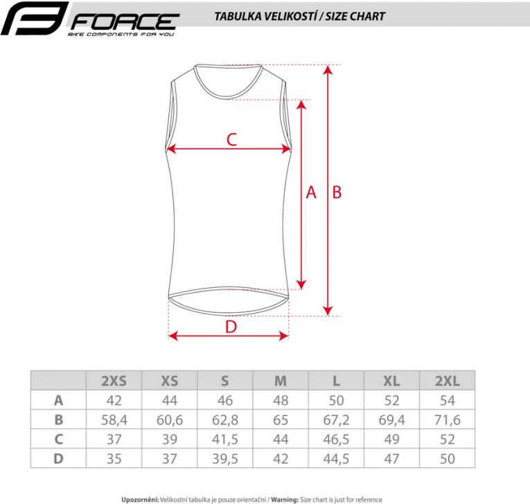 Force Maglia intimo  senza maniche VENT nero