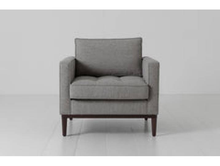 Sessel Model 02, Schattengrau