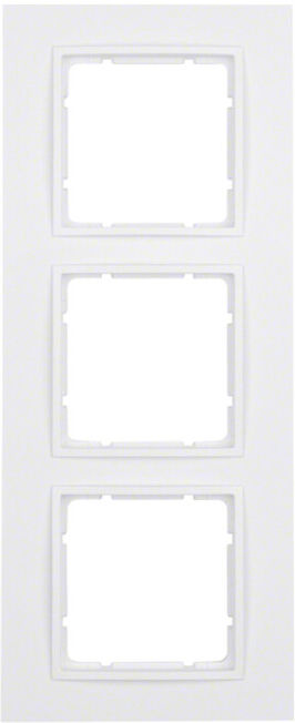 Berker Cadre pows/mat triple 10136919 (10136919)