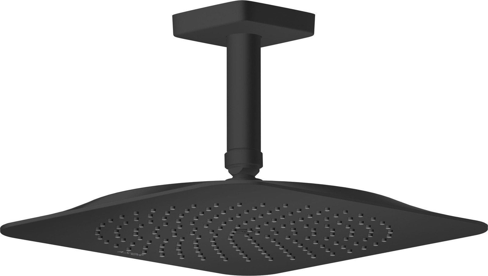 Hansgrohe AXOR Citterio C douchekop met 1 straal, plafondmontage, matzwart