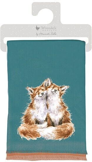 Wrendale Designs 'Contentment' Fox Winter Scarf