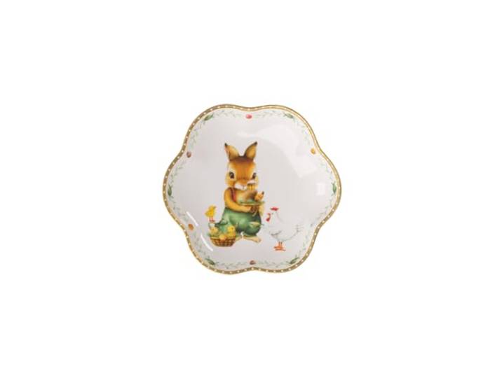 Villeroy & Boch - Annual Easter Edition Jahresschale 2026 bunt, Schale Keramik, Schüssel, Bowl, Ostern Deko, Oster Dekoration, Osterdeko, Limitiertes Sammlerstück, Premium Bone Porzellan