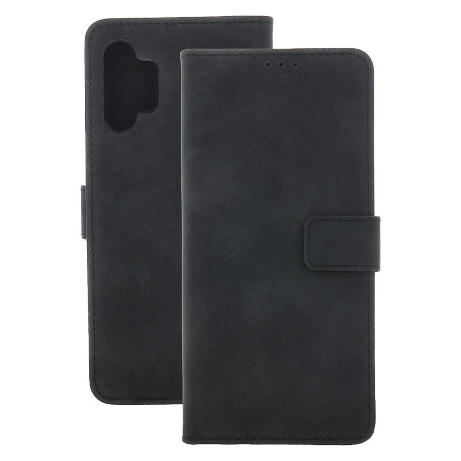 OEM Smart Velvet-Hülle für iPhone 17 Pro / iPhone 18 Pro 6,3" schwarz (Apple iPhone 17 Pro) (GSM277940)