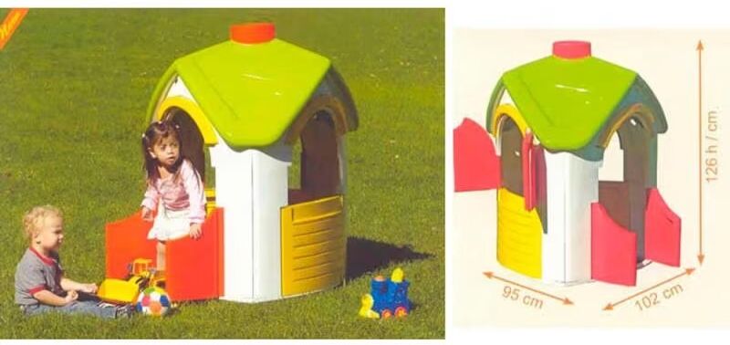 Casita De Juegos Infantil Kormax Multicolor Para Jardín Y Playa Talla Única Niño