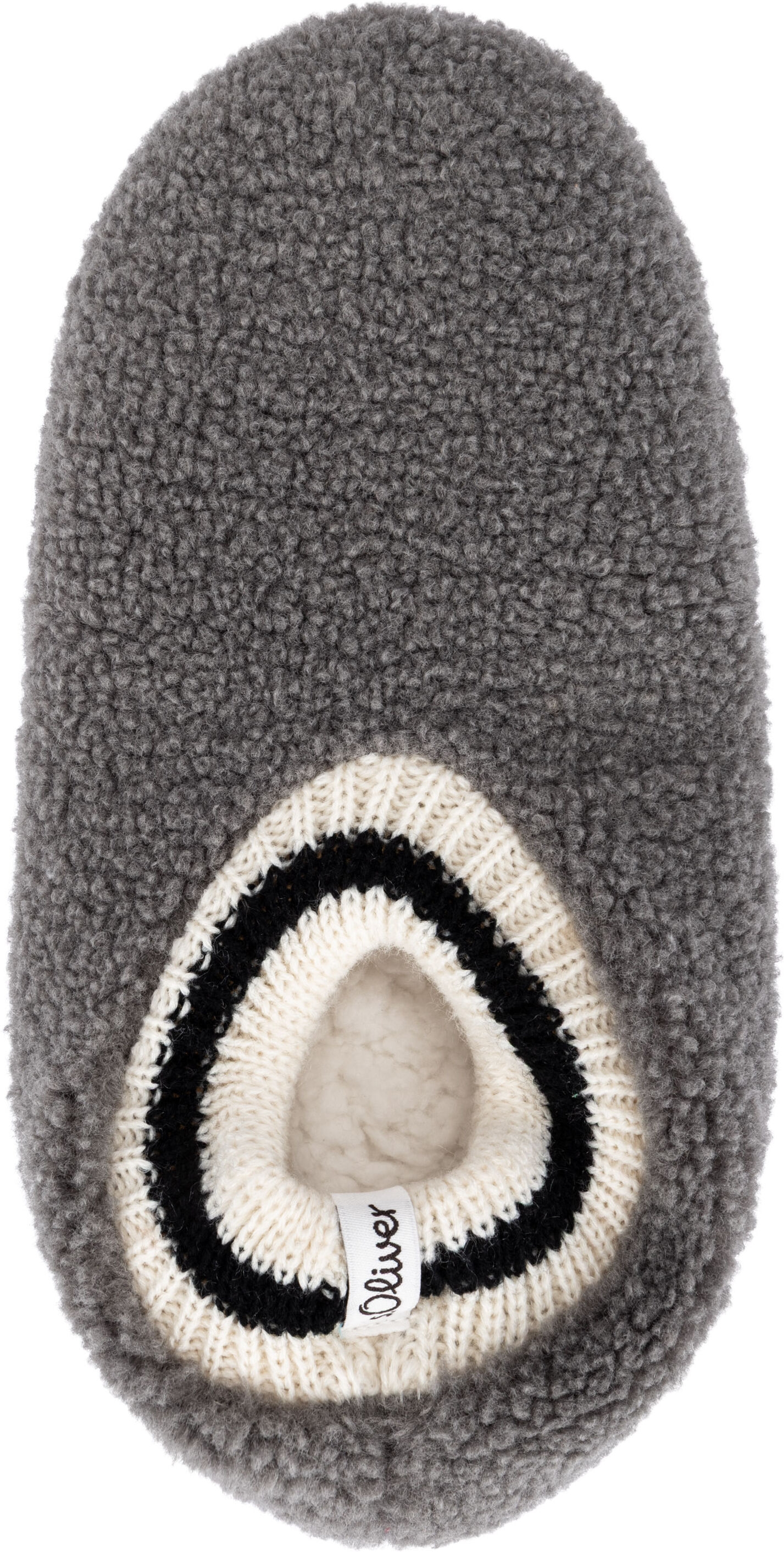 Socken S.OLIVER, Damen, Gr. 37-38, castlerock, Obermaterial: 100% Polyester, Socken Socken, Hausschuh-Socken, mit Teddy-Charakter castlerock 37-38