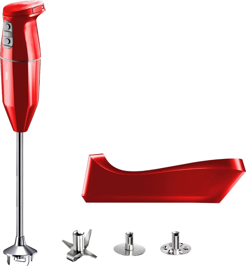 Bamix Draadloze Pro-staafmixer - Rood