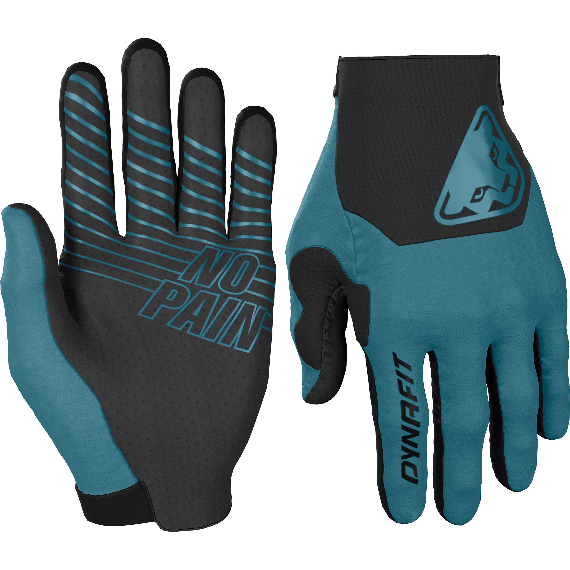Dynafit Ride Fingerhandschuhe blau Größe M Mountainbike Widerstandsfähig