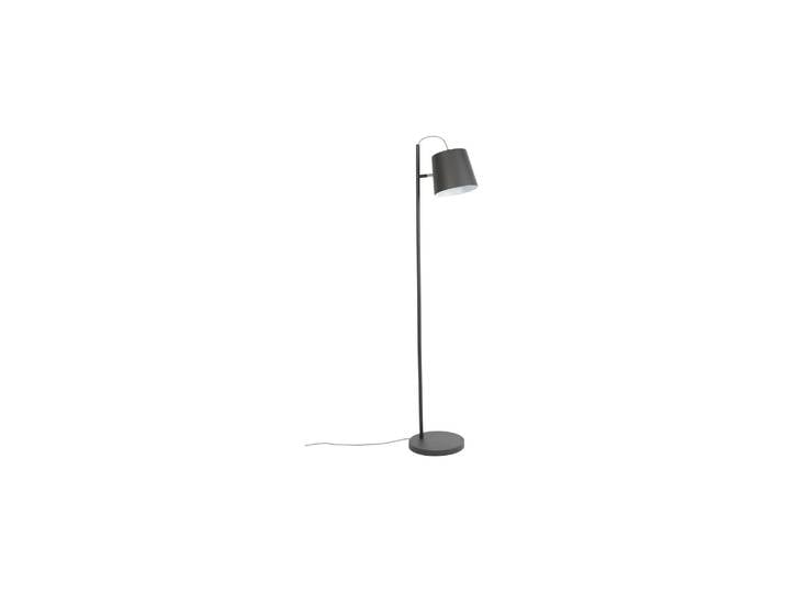 Lampadaire en métal beige, E27, abat-jour inclinable, trépied - Z