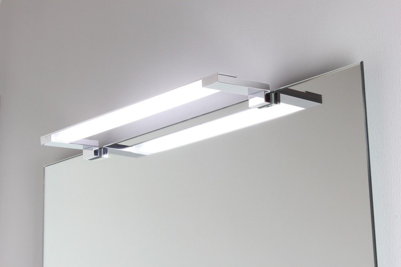Koh-i-Noor Spiegelleuchte mit LED-Licht. Anbringung an der oberen Spiegelkante, 7908 7908