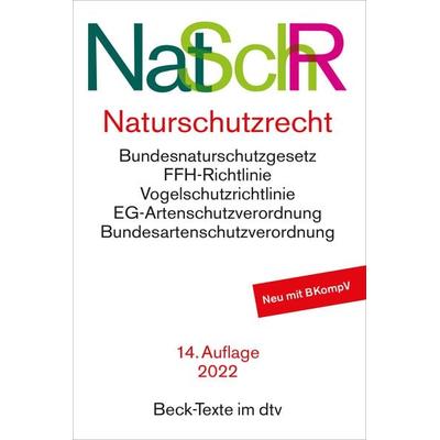 Naturschutzrecht, Taschenbuch von , dtv, 978-3-406-79222-9