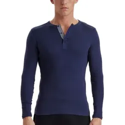 JBS Long Sleeved T-Shirt Marine Ökologische Baumwolle Large Herren