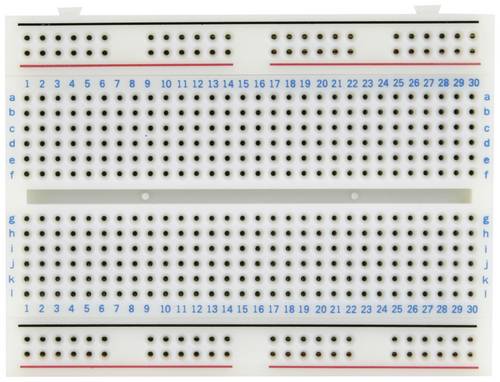 Velleman Steckplatine (L x B x H) 81 x 9 x 62mm 1St.